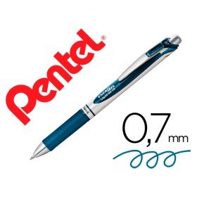 Roller Pentel Bl77 0,7 Mm Energel Rectractil Azul Marinho