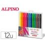 Rotulador Alpino Dual Artist Color Experience Estuche de 12 Unidades Colores