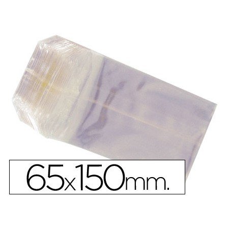 Saco Celofane 65X150Mm Pack 100