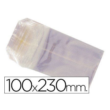 Saco Celofanº 105X230Mm Pack 100