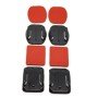 Acessório de suporte adesivo Phoenix curvo + plano de 3 m para câmeras esportivas e gopro hero 4 - 3+ - 3 - 2 - 1 montagens ades