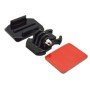 Acessório de suporte adesivo curvo de 3m para capacete Phoenix para fixar câmeras esportivas e gopro hero 4 - 3+ - 3 - 2 - 1 em 