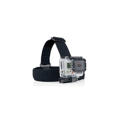 Suporte - alça de cabeça ajustável Phoenix para câmeras esportivas e gopro hero 4 - 3+ - 3 - 2 - 1 preta com alça de cabeça ajus