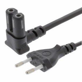 Cabo Alimentação Ac Plano Ângular / Tipo 8 Iec C7 Ângular 2M
