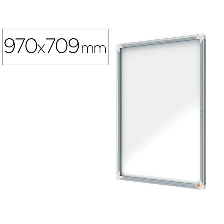 Vitrina de Anuncios Nobo Premium Plus Magnetica de Exterior 9 x Din A4 1000X752X45 Mm