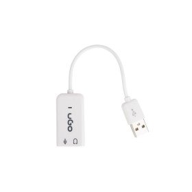 Placa de Som USB Externo com Cabo - uGo