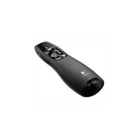 Logitech R400 controlador sem fio sem fio apresentador profissional ponteiro laser sem fio 15 m 2,4 ghz