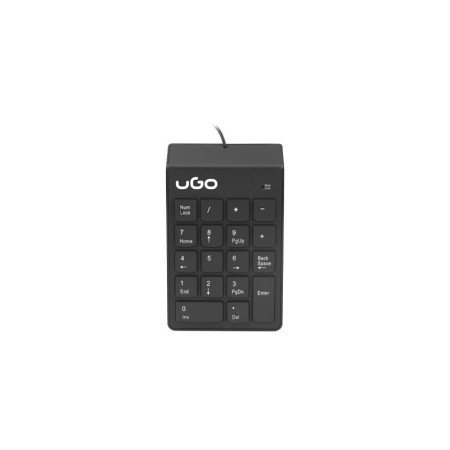 Teclado Numérico Externo Askia K140 USB - Preto - uGo