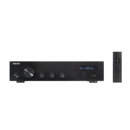 Fonestar como amplificador estéreo hifi - 170plus - bluetooth - rádio fm - 80 + 80 w rms usb