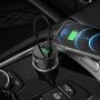 Carregador de Isqueiro USB-A + Tipo-C de 15W Hoco Z42 - Preto