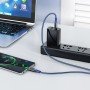 Cabo de Dados e Carregamento USB-C / USB-C de 100W, Hoco S51 - Preto