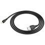 Cabo de Dados e Carregamento em Silicone USB-A / Lightning, Hoco X61 - Preto