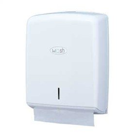 Dispensador Toalhas Mão Zig-Zag Branco 1unid.