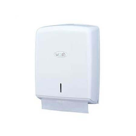Dispensador Toalhas Mão Zig-Zag Branco 1unid.