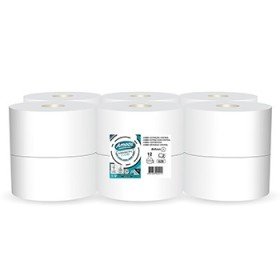 Papel Higiénico Jumbo 2 Folhas Estrela 12x180M 12 Rolos