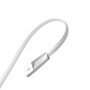 Cabo de Dados e Carregamento USB para Micro USB, Hoco X4 - Branco