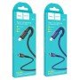 Cabo de Dados e Carregamento Tipo-C para Lightning (PD), Hoco X71 Especial - Azul