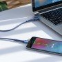 Cabo de Dados e Carregamento USB para Micro USB, Hoco X71 Especial - Azul