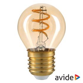 Lâmpada E27 3W Globo 230V Filamento 2700K 180Lm Avide