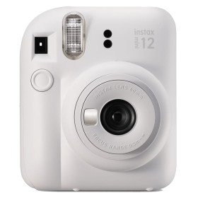 Câmera com flash Fujifilm mini instax 12 - exposição automática - argila branca