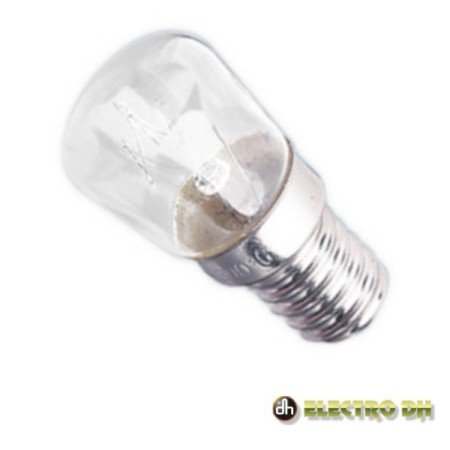 Lâmpada E14 15W 230V 300ºc P/Fornos Edh