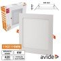 Painel Leds Quadrado 6W 116Mm 4000K 420Lm Avide