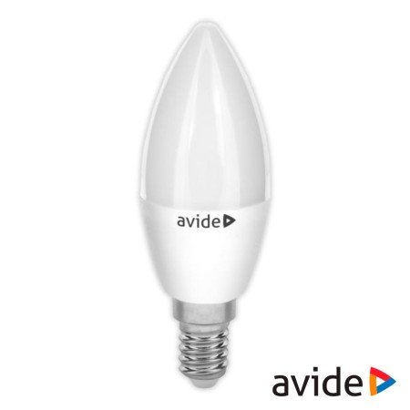 Lâmpada Led E14 Vela 7W 230V 6400K 610Lm Value Range Avide