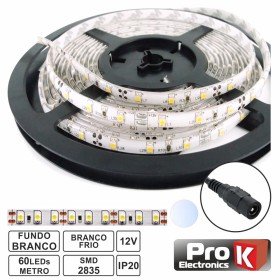 Fita 300 Leds 2835 Branco Frio 12V 5M Prok