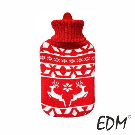 Botija De Água Quente Renas Nórdicas 2L Edm