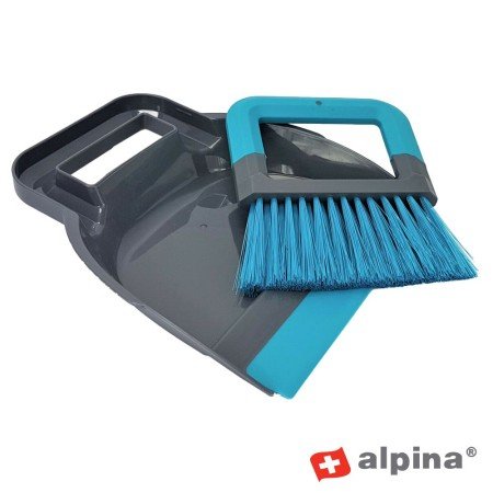 Conjunto De Pá De Lixo C/ Vassoura Alpina