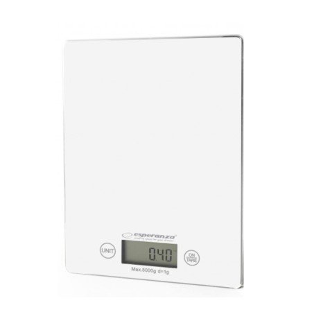 Balança Cozinha Digital Branco 5Kg