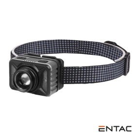 Lanterna De Cabeça C/ 1 Led Cree Xhp50+R 10W E Sensor Entac
