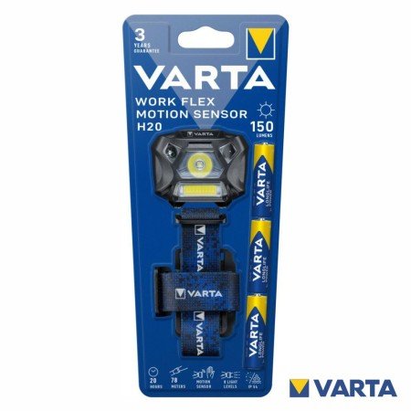 Lanterna De Cabeça Led Cob 150Lm Varta