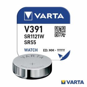Pilha Óxido Prata Botão V391/Sr1121W/Sr55 1.55V Varta
