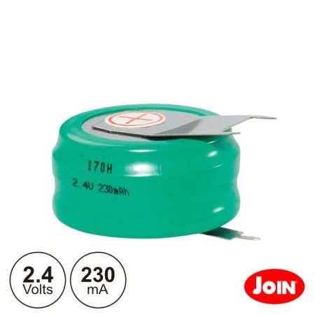 Bateria Ni-Mh 2.4V 230Ma Com Patilhas Join