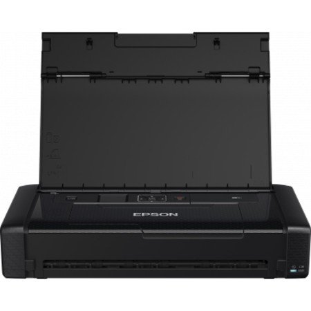 Impressora portátil a jato de tinta colorida Epson wf - 110w força de trabalho a4 - 14ppm - usb - wi-fi - wi-fi direto - adaptad