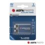 Pilha Alcalina 6Lr61/9V 9V 1X Blister Power Agfaphoto