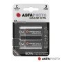 Pilha Alcalina Lr14/C 1.5V 2X Blister Ultra Agfaphoto