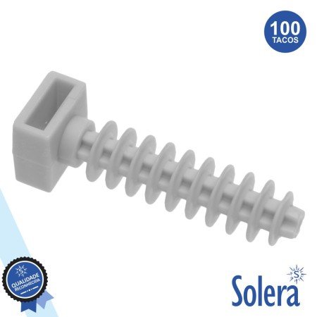 Taco De Pressão Ø10X43.5Mm P/ Broca Ø8Mm 100X Solera