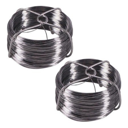 Conjunto De 2 Rolos De Arame 2X40M