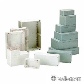 Caixa Estanque Abs Cinza Escuro 64X58X35Mm