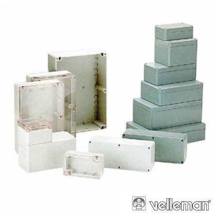 Caixa Estanque Abs Cinza Escuro 64X58X35Mm