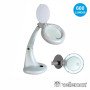 Candeeiro C/ Lupa Secretária 3+12 Dioptrias 12W Branco