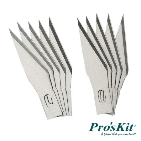 Conjunto 10 Lâminas P/ X-Ato Precisão Proskit