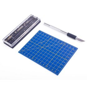 Cortador Precisão C/ 6 Lâminas E Base De Corte