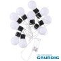 Corrente De Iluminação C/ 10 Lâmpadas Brancas 1.8M Grundig