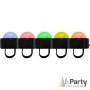 Conjunto De 5 Anéis Led Rgb Party