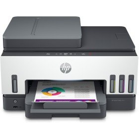 Multifuncional HP Inkjet Color Inkjet Tanque Inteligente 7605 Fax - A4 - 15ppm - 9ppm Cor - Impressão Duplex - Rede - Wi-Fi