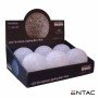 Expositor C/ 6 Bolas Decorativas Led Multicor A Pilhas Entac