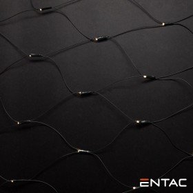 Grinalda 160 Leds 6400K Rede 220V 2X1.5Mt